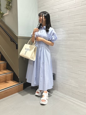 Emi【骨格ウェーブ/ブルベ冬】さん(レディース・153cm)の夏コーディネート