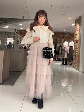 Emi【骨格ウェーブ/ブルベ冬】さん（レディース・152cm）の秋コーディネート