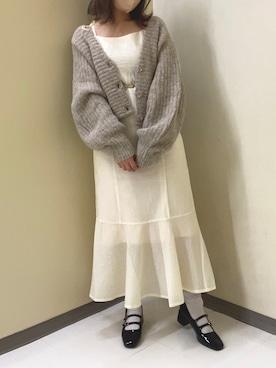 Emi【骨格ウェーブ/ブルベ冬】さん(レディース・152cm)の秋コーディネート