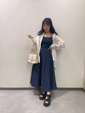 Emi【骨格ウェーブ/ブルベ冬】さん（レディース・152cm）の夏コーディネート