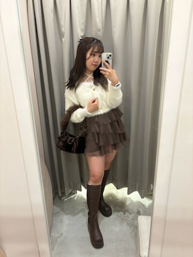 Emi【骨格ウェーブ/ブルベ冬】さん（レディース・153cm）の秋コーディネート