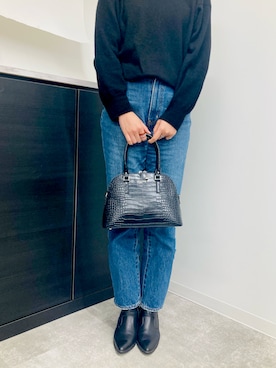 「カシミヤ」｜VITA ROSAさん（レディース・162cm）の冬コーディネート