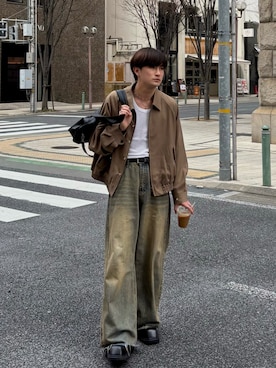 「CORPUS TOKYO（コーパス トーキョー）のアイテム」を使った、yütarouさん（メンズ・168cm）の春コーディネート