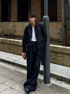 「Adoon plain（アドーンプレーン）のアイテム」を使った、yütarouさん（メンズ・168cm）の春コーディネート
