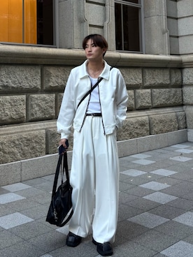 「WESTBOY（ウエストボーイ）のアイテム」を使った、yütarouさん（メンズ・168cm）の春コーディネート
