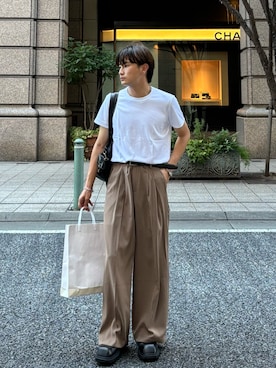 「WESTBOY（ウエストボーイ）のアイテム」を使った、yütarouさん（メンズ・168cm）の秋コーディネート