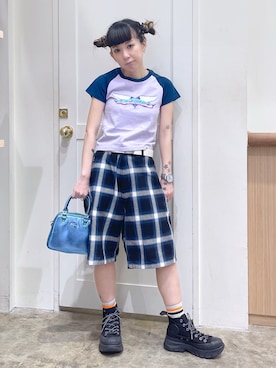 北浦佳那美さん(レディース・157cm)の夏コーディネート