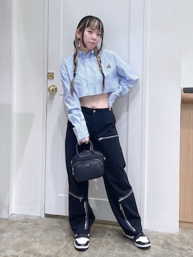 北浦佳那美さん（レディース・157cm）の春コーディネート