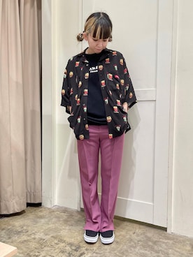 北浦佳那美さん(レディース・157cm)の春コーディネート