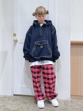 北浦佳那美さん（レディース・157cm）の秋コーディネート