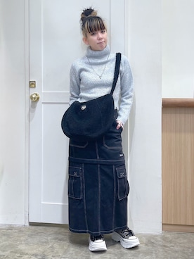 北浦佳那美さん（レディース・157cm）の秋コーディネート