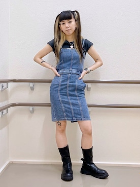 北浦佳那美さん（レディース・157cm）の夏コーディネート