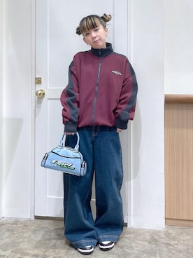 北浦佳那美さん（レディース・157cm）の冬コーディネート