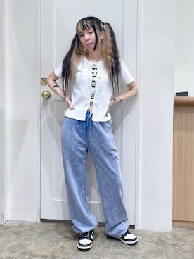 北浦佳那美さん（レディース・157cm）の春コーディネート