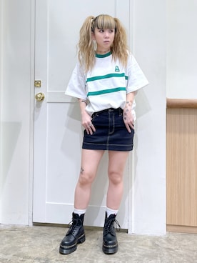 北浦佳那美さん（レディース・157cm）の春コーディネート