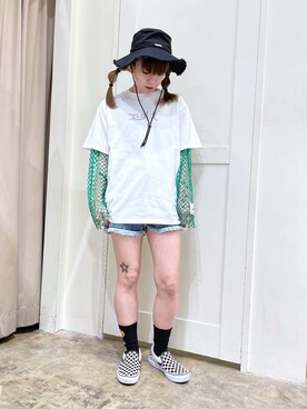 北浦佳那美さん(レディース・157cm)の春コーディネート