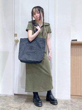 北浦佳那美さん(レディース・157cm)の春コーディネート