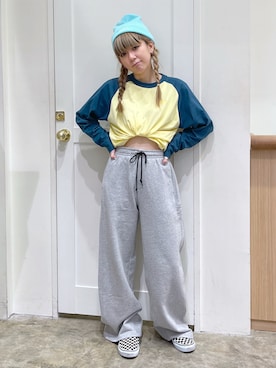 北浦佳那美さん（レディース・157cm）の冬コーディネート