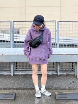 北浦佳那美さん（レディース・157cm）の冬コーディネート