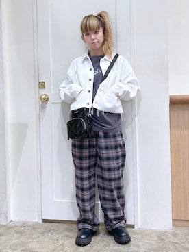 北浦佳那美さん（レディース・157cm）の秋コーディネート