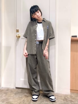 北浦佳那美さん（レディース・157cm）の春コーディネート