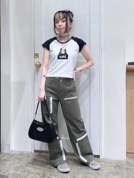 北浦佳那美さん（レディース・157cm）の春コーディネート