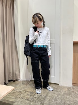 北浦佳那美さん（レディース・156cm）の冬コーディネート