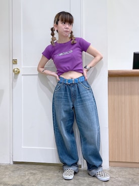 北浦佳那美さん(レディース・157cm)の夏コーディネート