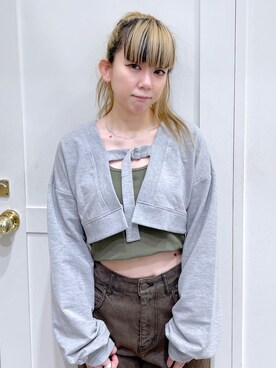 北浦佳那美さん（レディース・157cm）の春コーディネート