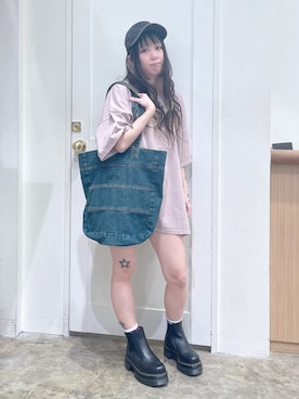 北浦佳那美さん（レディース・157cm）の春コーディネート