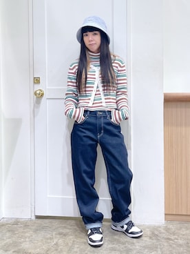 北浦佳那美さん（レディース・157cm）の秋コーディネート