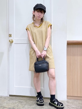 北浦佳那美さん(レディース・157cm)の夏コーディネート