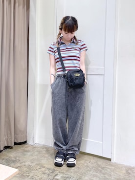 北浦佳那美さん(レディース・157cm)の夏コーディネート