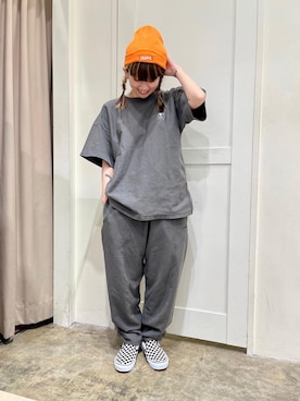 北浦佳那美さん（レディース・157cm）の春コーディネート