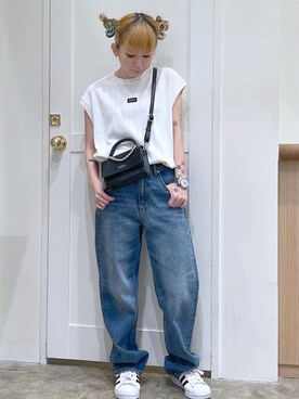 北浦佳那美さん(レディース・157cm)の夏コーディネート