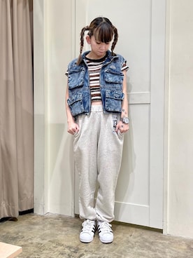 北浦佳那美さん（レディース・157cm）の春コーディネート