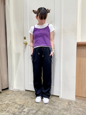 北浦佳那美さん（レディース・157cm）の春コーディネート