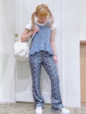 北浦佳那美さん（レディース・157cm）の夏コーディネート