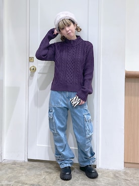 北浦佳那美さん(レディース・157cm)の秋コーディネート