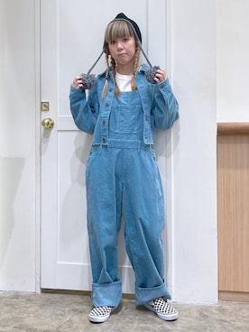 北浦佳那美さん（レディース・157cm）の冬コーディネート