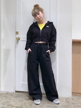 北浦佳那美さん(レディース・157cm)の冬コーディネート