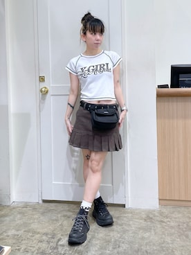 北浦佳那美さん（レディース・157cm）の夏コーディネート