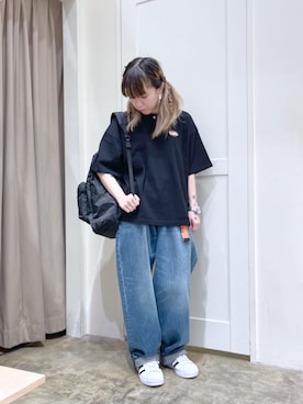 北浦佳那美さん（レディース・157cm）の夏コーディネート