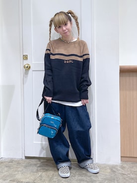 北浦佳那美さん（レディース・157cm）の秋コーディネート