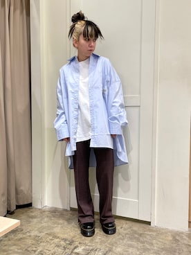 北浦佳那美さん(レディース・157cm)の春コーディネート