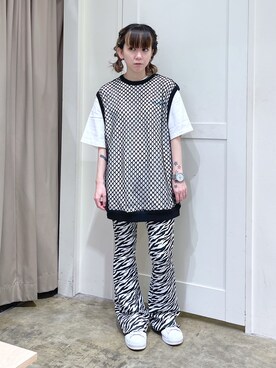 北浦佳那美さん(レディース・157cm)の夏コーディネート