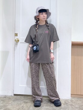 北浦佳那美さん（レディース・157cm）の夏コーディネート