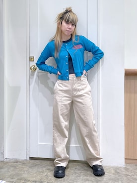 北浦佳那美さん（レディース・157cm）の春コーディネート