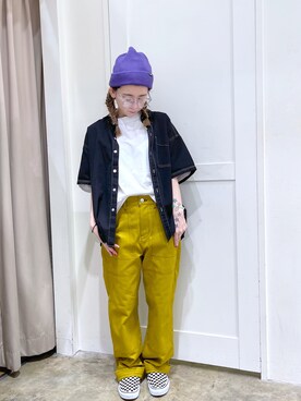 北浦佳那美さん(レディース・157cm)の夏コーディネート