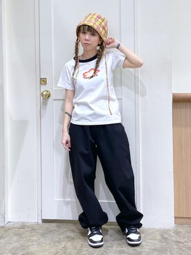 北浦佳那美さん（レディース・157cm）の春コーディネート